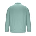 thumbnail image 3 of BLCHUNen Long Sleeve Shirts for Men Pullover Turndown Collar Button Casual Lightweight Workout Active Sports Fall Tops, 3 of 6