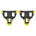 thumbnail image 2 of Bike Self Locking Pedal Cleats Set, 6 Degree Float Self Locking Cycling Pedals Cleat Antislip Comfortable Compact Simple With Screw For Safe Cycling Black Yellow, 2 of 8