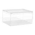 thumbnail image 2 of Almencla Reptile Breeding Box Acrylic Animal Habitat Cage for Lizards Frogs Container 30cmx20cmx15cm, 2 of 8