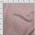 thumbnail image 2 of oneOone Viscose Chiffon Fabric Dot & Flower Floral Print Fabric BTY 42 Inch Wide, 2 of 4