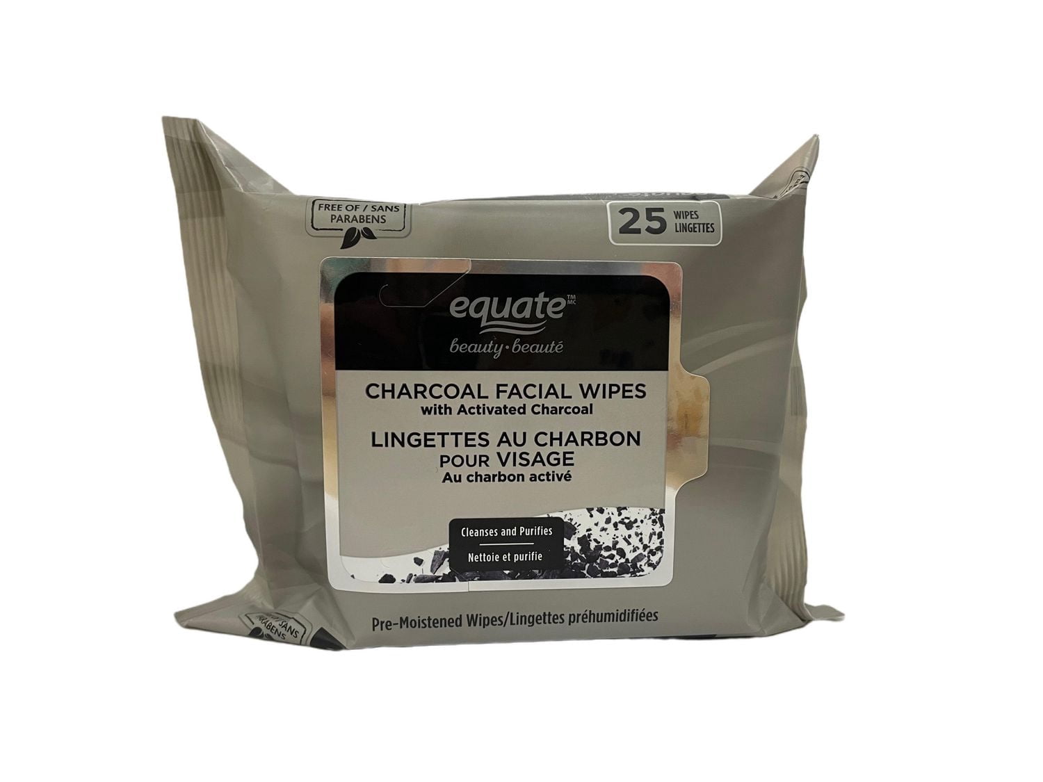 EQB Charcoal Facial Wipes