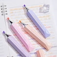 thumbnail image 5 of Riforla Glitter Pastel Highlighter Cute and Beautiful Highlighter Pen Highlighter Pen Suitable for Diary Notepad Highlighting Note Taking10ml Office&Craft&Stationery, 5 of 5