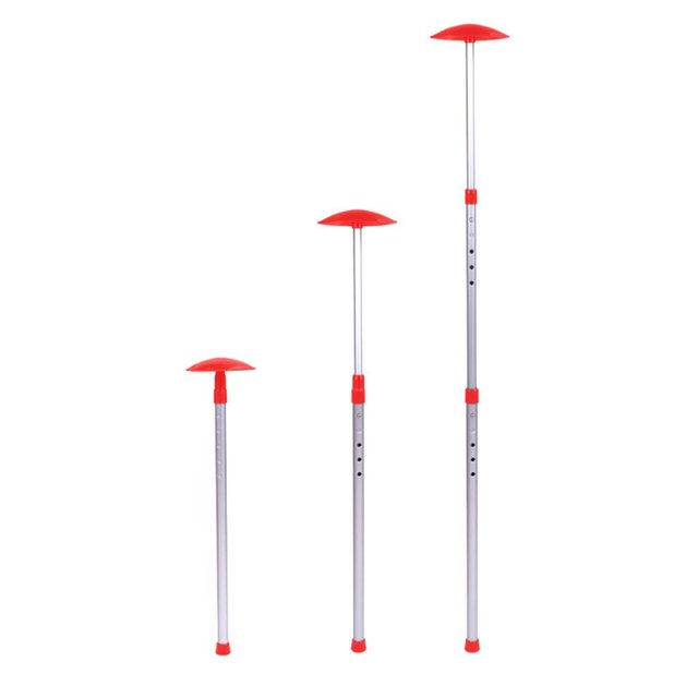 maskred Bâton de Voyage Pliant pour Club de Golf à Bras Rigide Sac de Perche Barre de Perche Support Style A 1 Ensemble