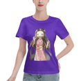thumbnail image 1 of T-Shirt Basique à Manches Courtes pour Femmes Demon Slayer Blade Nidouzi, 1 of 6