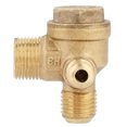 thumbnail image 3 of Brass Check Valve, Brass Air Compressor Check Valve, Anti-Corrosion 3-Port Air Compressor For Industrial Use Central Pneumatic, 3 of 8