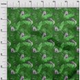 thumbnail image 3 of oneOone Cotton Poplin Green Fabric Tropical Sewing Material Print Fabric By The Yard 42 Inch Wide, 3 of 5