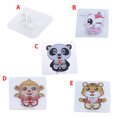 thumbnail image 1 of Porte-brosse à Dents Mural Porte-Brosse à Dents Étanche Anti-Humidité Support de Rangement Stable, Transparent, Animal, 1 of 10