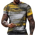 thumbnail image 1 of EGNMCR T-Shirts pour Homme T-shirt Homme Non Positionné Imprimé Régulier Loisirs Vacances Sport Manches Courtes Col Rond T-shirt Blouses Cadeaux pour Hommes, 1 of 4