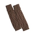 thumbnail image 1 of Lady Winter Warm Leg Warmer Cable Knitted Crochet Long Socks Legging, 1 of 9