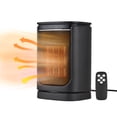 thumbnail image 1 of Space Heater Electric Fan Heater with Thermostat Time Temperature Preset, 1 of 8