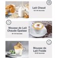 thumbnail image 5 of Mousseur à Lait Électrique 4 en 1 350 ml, Chauffe-Lait au Chocolat Multifonction, Mousseur à Lait Froid Automatique avec Protection, 5 of 5