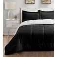 thumbnail image 2 of Swift Home Reversible Plush Mink & Sherpa Comforter Set, Luxuriously Soft, 2 of 3