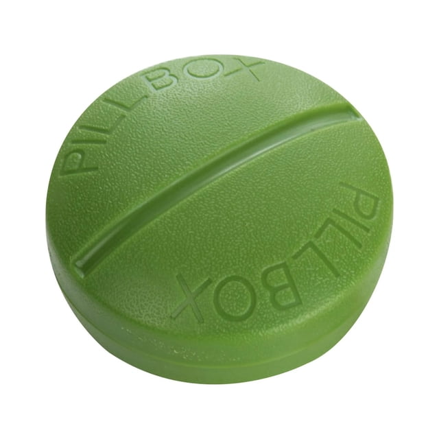 Étui Organisateur de Rangement Portable pour Capsules et Comprimés à 4 Compartiments, Forme Ronde, pour Voyage