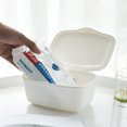 thumbnail image 4 of wycnly Clearance Wipes Dispenser Wipe Box Wet Wipes Storage Box Baby Wipes Dispenser Baby Wipes Box Container with Lid Fresh Container Plastic White Wet Tissue Box Wipes Case, 4 of 8