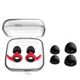 thumbnail image 1 of Bouchons d'Oreilles en Silicone à Réduction de Bruit pour Dormir, Nager et Étudier Réutilisables, 1 of 4