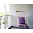 thumbnail image 3 of Vargottam Outdoor Deep Seat Patio Cushions Set 2pcs Seat Set All Weather Replacement Cushion Patio Seat And Back Cushion Set 25"x25"x5" Inches-Lavender, 3 of 9