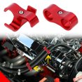 thumbnail image 2 of Unique Bargains 4pcs Hose Separator Clamp Fitting Adapter with Wrench for Car Aluminum Alloy, 2 of 7