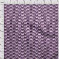 thumbnail image 3 of oneOone Viscose Jersey Fabric Flame Stitch Decor Fabric Printed BTY 60 Inch Wide, 3 of 5