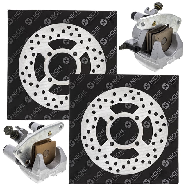 Niche Front Brake Rotor Caliper Kit for Yamaha Grizzly 600 5LP-2580T-00-00 MK1007973