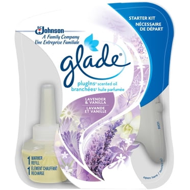 Glade Branchées® Huile parfumée Recharge, Lavande et Vanille
