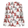 thumbnail image 5 of Qertyioot Chandail en Molleton de Noël pour Femmes Mode Décontractée Manches Longues Col en V Chandail, 5 of 5