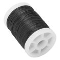 thumbnail image 1 of Fil de Service pour Corde à Arc de Tir à l'Arc, Petit Fil de Service Durable et Portable en Polyéthylène Résistant aux Impacts pour Professionnels pour l'Entraînement Noir, 1 of 8