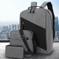 thumbnail image 1 of Cameland Fashion Three-Piece Backpack Backpack Male Business Usb Charging Laptop Bag High-Capacity Students Bag, 1 of 9