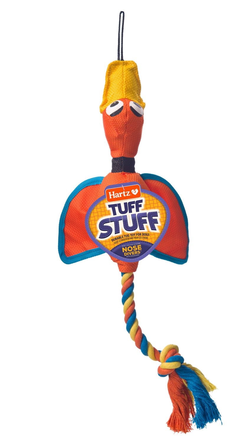 Hartz Tuff Stuff Nose Diver Dog Toy Dog Tug Toy