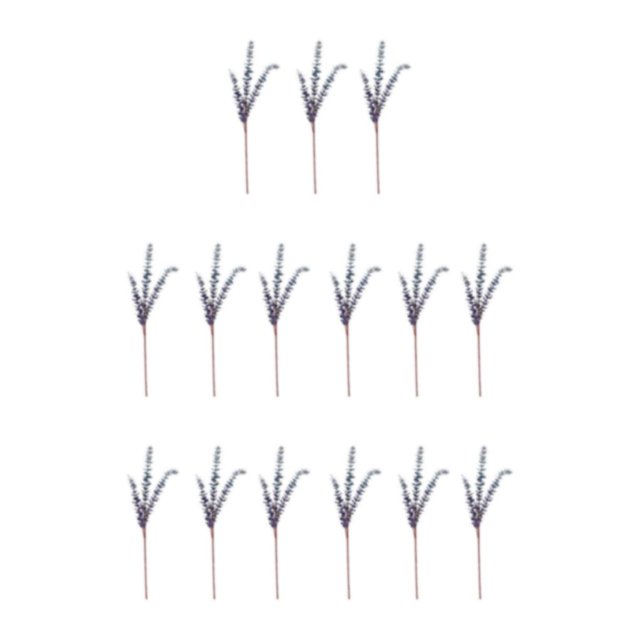 Baohd 3x Realistic Appearance Artificial Plants Nature S Charm To Space Easy To Clean blue 5Set