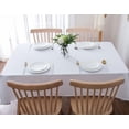thumbnail image 3 of Fabstyles Hotel 100% Cotton Solid Table Cloth, 3 of 4