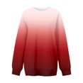 thumbnail image 4 of Meichang Chandail en Molleton Surdimensionné pour Femmes Manches Longues Col Rond Chandails en Molleton Tendance Gris Pull Ample, 4 of 5
