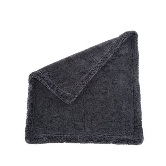 Chiffon de Nettoyage pour Voiture en Microfibre 16 Po x 16 Po, Absorbant, Épaissi, à Double Face, Collecteur d'Eau, Serviette pour Véhicules