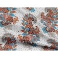 thumbnail image 5 of oneOone Rayon Brown Fabric Paisleys Sewing Material Print Fabric By The Yard 56 Inch Wide, 5 of 5