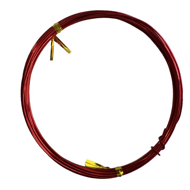 Craft Wires DIY Handicrafts Braided Thread Good Flexibility Durable Quality material; silver Shiny Jewelry Lines Exquisite Design for Sculpturing Wine Red