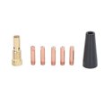 thumbnail image 4 of Kit de Soudage Sans Gaz MIG, Filetage Clair Non Rayant Diffuseur Buse Sans Gaz Cuivre pour Soudure, 4 of 8