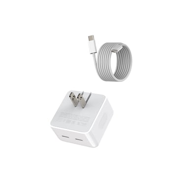 [Apple MFi CERT] iPhone 15 pro max 15 PLUS Chargeur Rapide 35W Double USB-C Bloc Chargeur Mural, Adaptateur d'Alimentation Compact, PD 3.0 pour iPhone Macbook iPad Samsung + Câble USB-C