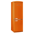 thumbnail image 3 of Classic Retro 24 In 12 Cu.ft. Bottom Mount Refrigerator Auto Defrost, Energy Star Certified, Counter Depth with Manual Ice maker, 3 of 17