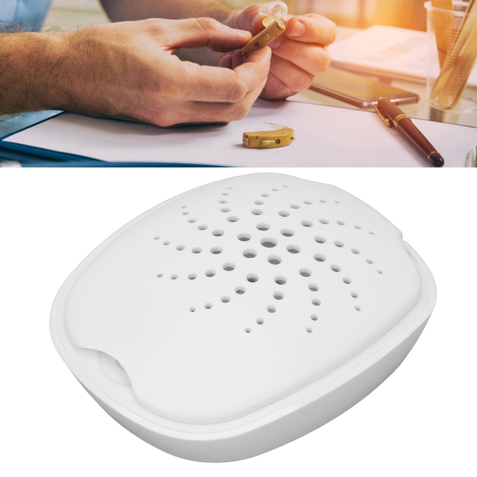Electric  Dehumidifier Dryer,Electric Dryer Dehumidifier Drying Box Case Portable Electronic Automatic  Drying Box for  Cleaning Tool