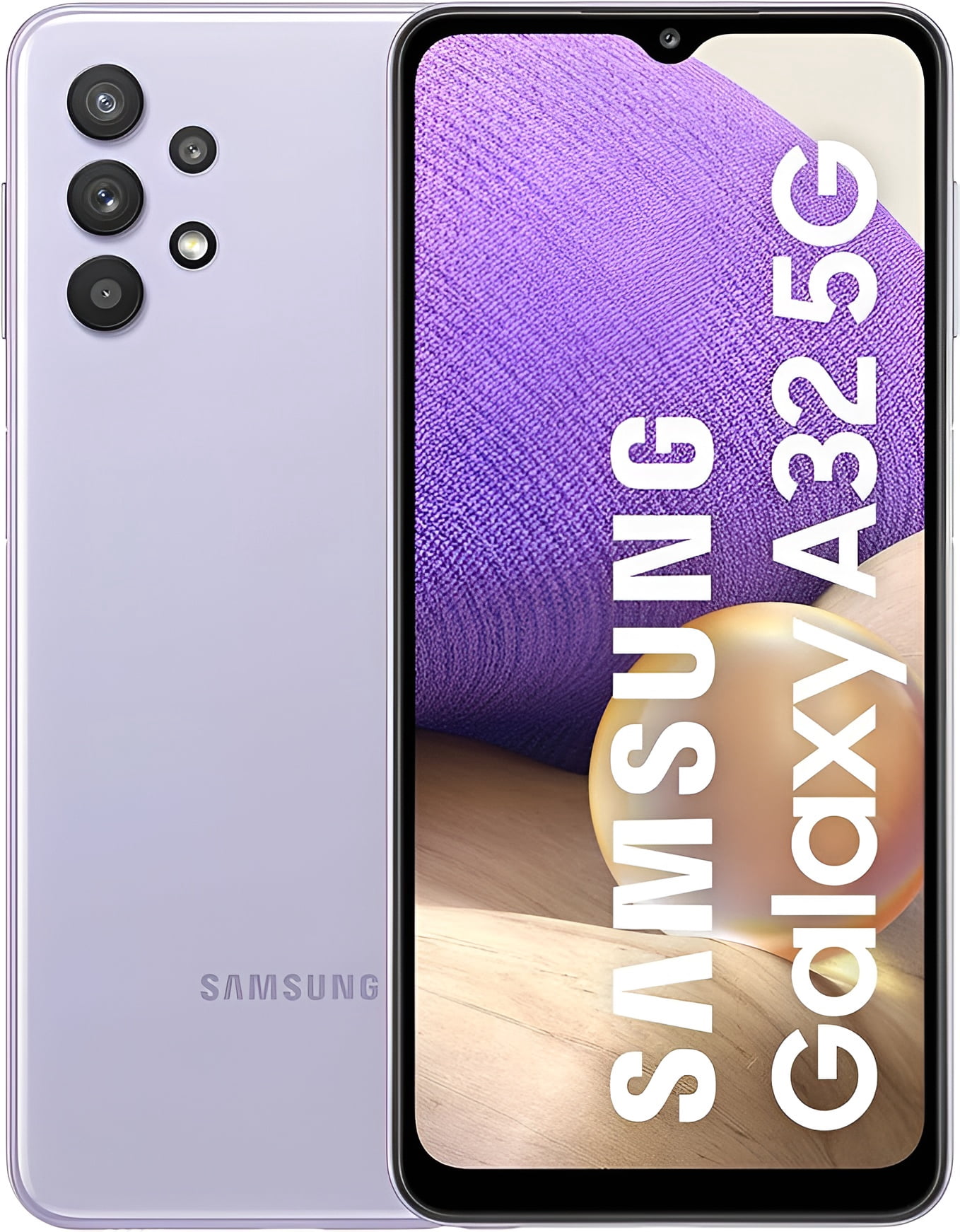 Refurbished Samsung Galaxy A32 5G - 64GB – Awesome Blue – 48MP