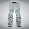 thumbnail image 1 of cllios Liquidation d'Entrepôt Pantalons de Randonnée pour Hommes Été Séchage Rapide Extérieur Minces Pantalons Imperméables Détachables Pantalons, 1 of 4