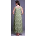 thumbnail image 3 of Bimba Nuisettes en Rayonne Imprimées pour Femmes Robe Sans Manches Tenue de Nuit Robe Maxi-2x, 3 of 5