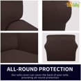 thumbnail image 2 of CHOK 2024 Super Stretch Sofa Slipcover Non Slip Couch Cover  Oversized Sofa  Dark Gray, 2 of 7