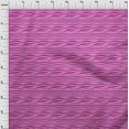 thumbnail image 4 of oneOone Velours Violet Tissu Rayé Abstrait Matière de Robe Tissu Imprimé Tissu au Mètre 58 Pouces de Large, 4 of 5