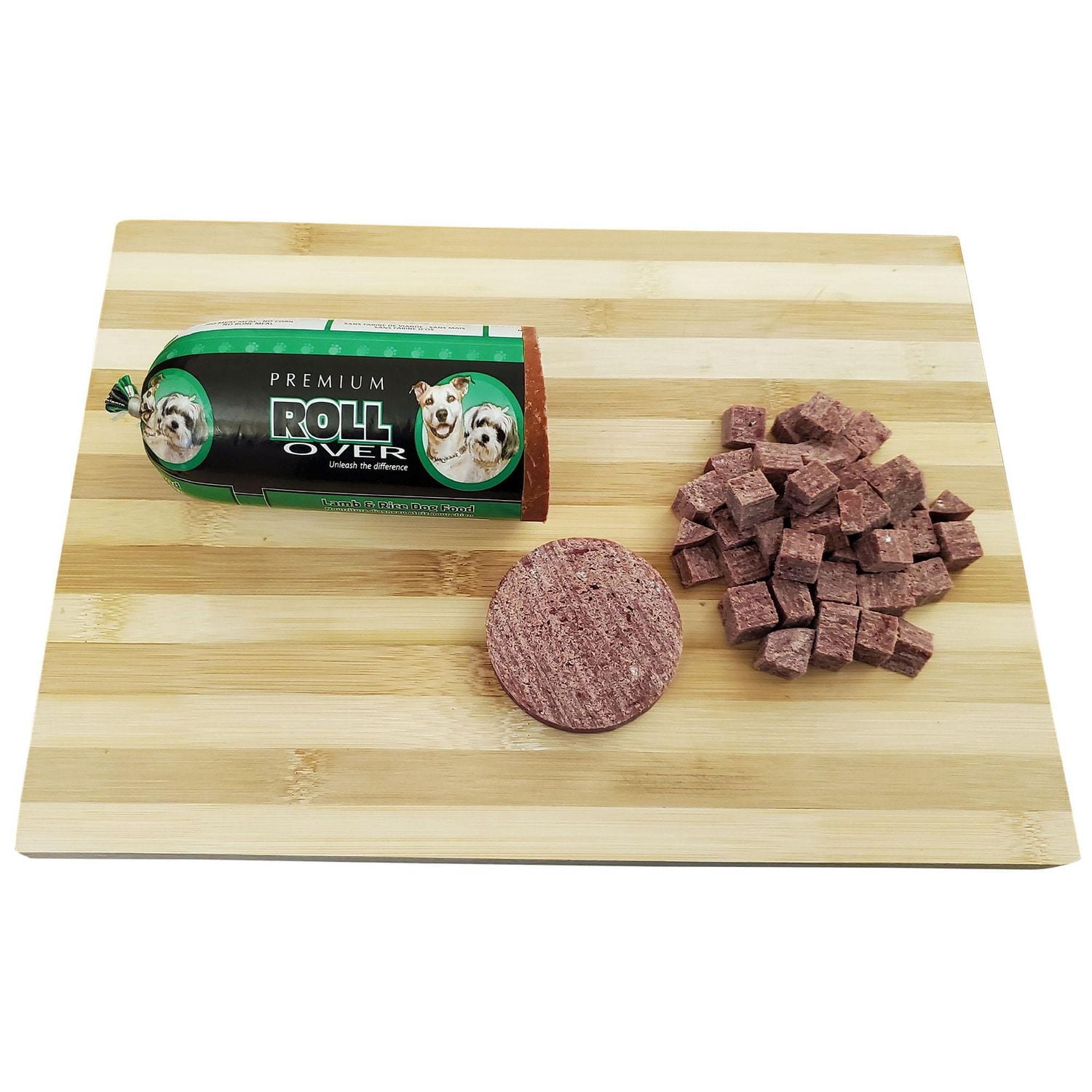 Nourriture pour chiens à l'agneau et au riz Premium de Rollover