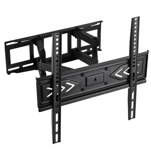 Support Mural pour Téléviseur à Mouvement Complet pour Téléviseurs de 26 Pouces-55 Pouces jusqu'à 77 Lb, Support TV Pivotant et Inclinable avec Bras Articulé Extensible, VESA Max 400x400 mm