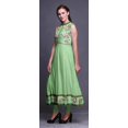 thumbnail image 3 of Bimba Robe Anarkali Florale Vert Menthe pour Femmes Kurti Imprimé Ethnique Indien Longue Kurta Robe de Soirée Petite, 3 of 6