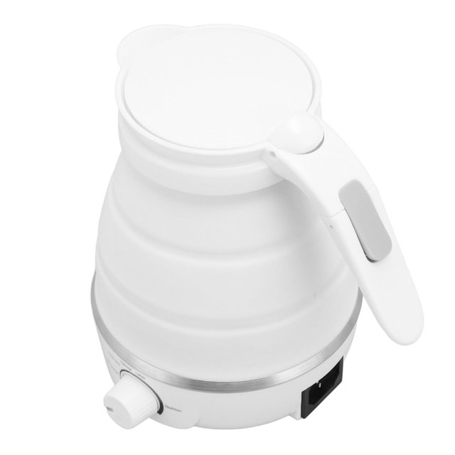 Classic Travel Portable Foldable Electric Kettle, 0.6L Small Collapsible Hot Water Boiler For Coffee Tea