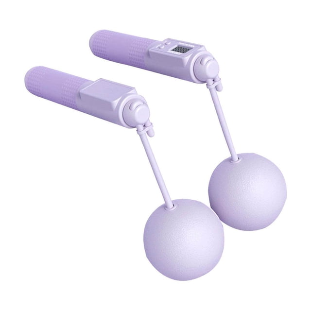 Xingzhi Sans Fil Ajustable avec Compteur pour Exercice Adultes Violet