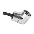 thumbnail image 2 of Right Angle Drill Bit Adapter, Power Screwdriver Drill Attachment  Vanadium Alloy Steel Long Service Life  for Drive Chuck, 2 of 8