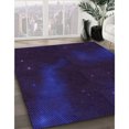thumbnail image 3 of Ahgly Company Machine Washable Indoor Square Transitional Purple Amethyst Purple Area Rugs, 5' Square, 3 of 7